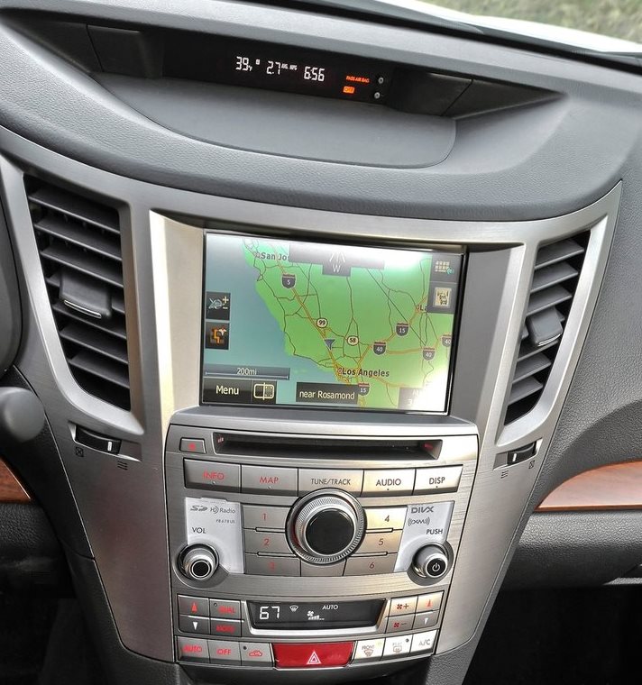 Subaru External DVD navigation unit